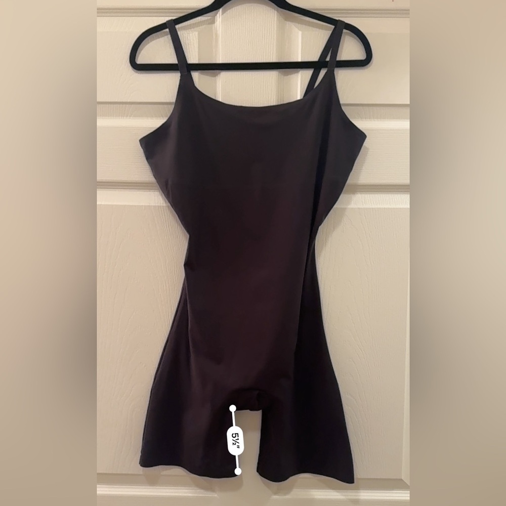 Assets Red Hot Label by Spanx Cami Body Briefer Shapewear | Black | 1X - Picture 4 of 6